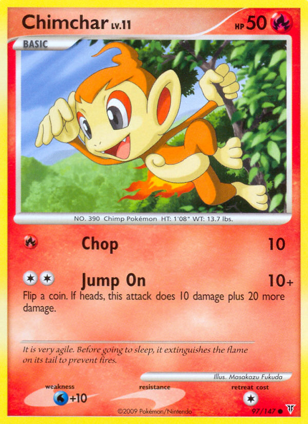 Supreme Victors Chimchar #97/147
